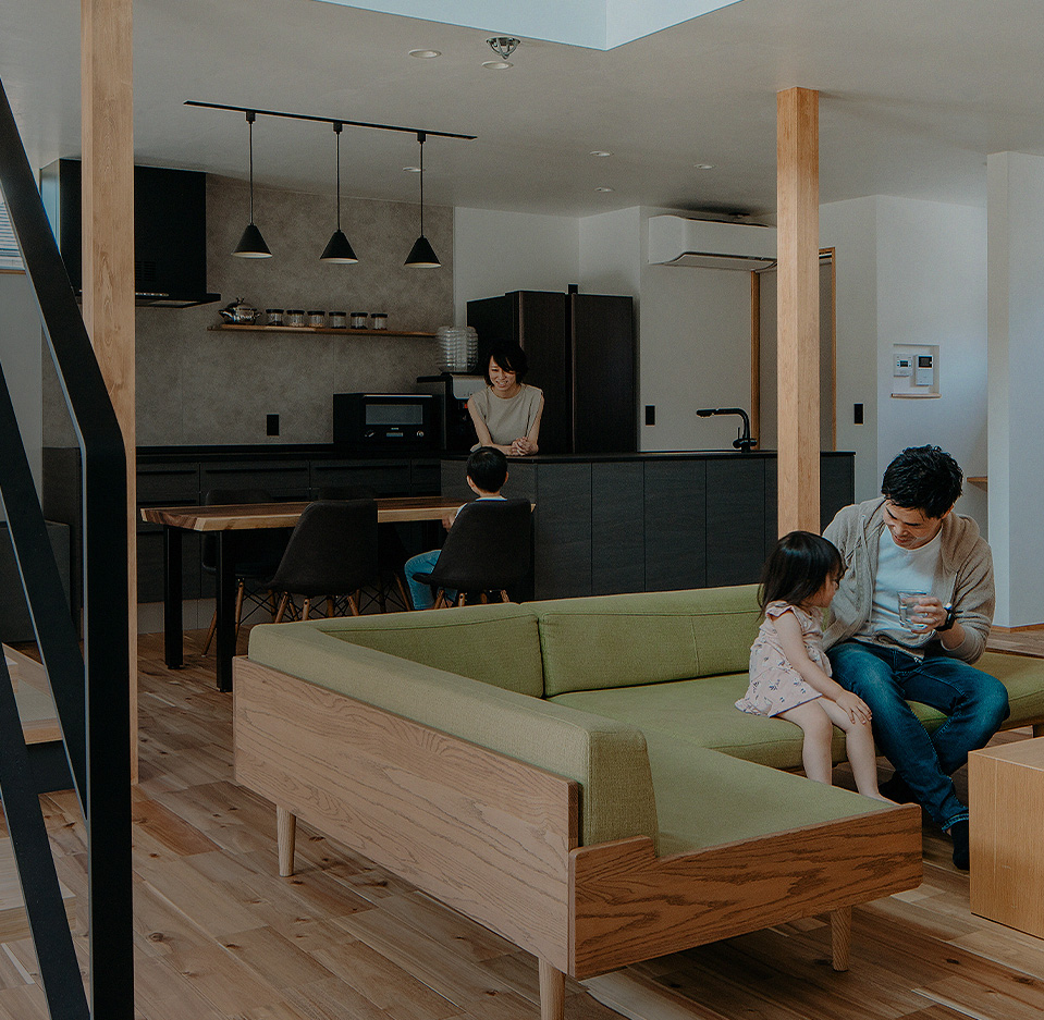 “本当に”快適で健康な家族の一生を支え続ける 長期保証 充実アフターサポート