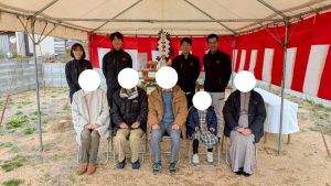 岡山市北区にて地鎮祭を執り行いました！