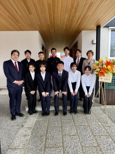 入社式でした🌸