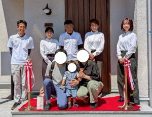 岡山市北区にてお引渡し式を行いました