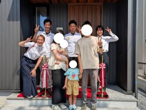 岡山市北区にてお引き渡し式を行いました