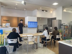 岡山ガスさんのショールームを見学しました